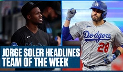 Dodgers' J.D. Martinez and Marlins Jorge Soler headline Ben's Team of the Week | Flippin' Bats